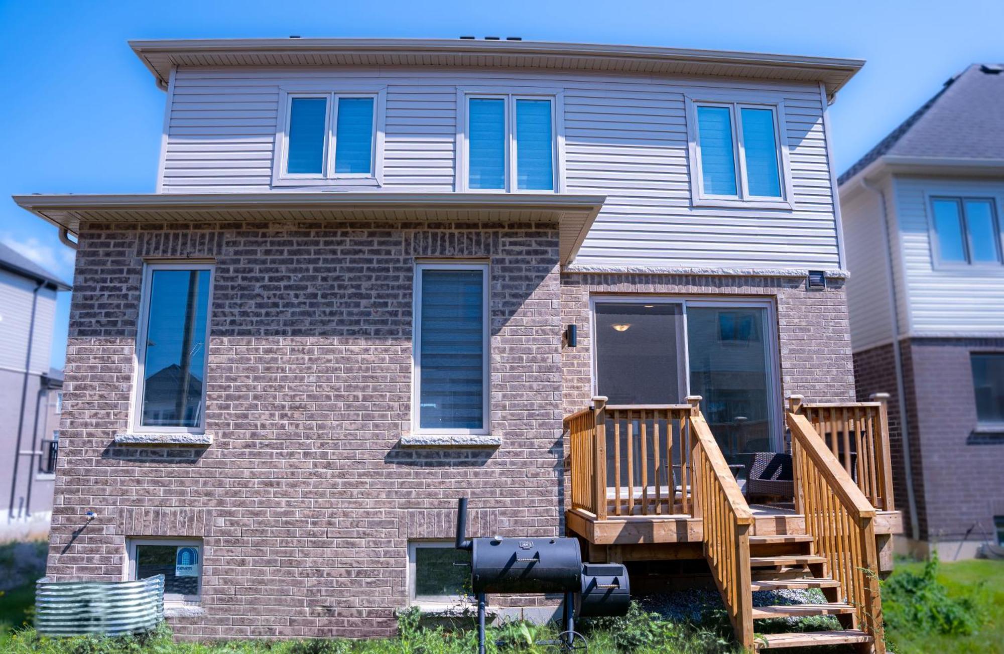 Modern 4Br House In Barrie! Villa Dış mekan fotoğraf